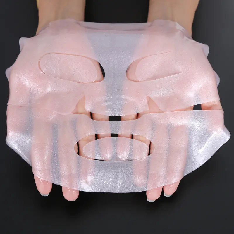 Hydrogel-Kollagen-Gesichtsmaske – weiche Textur – dehnbar CALLA Hydrogel-Kollagen-Gesichtsmaske mit weicher, dehnbarer Textur für die B2B-OEM-Herstellung von Hautpflegeprodukten