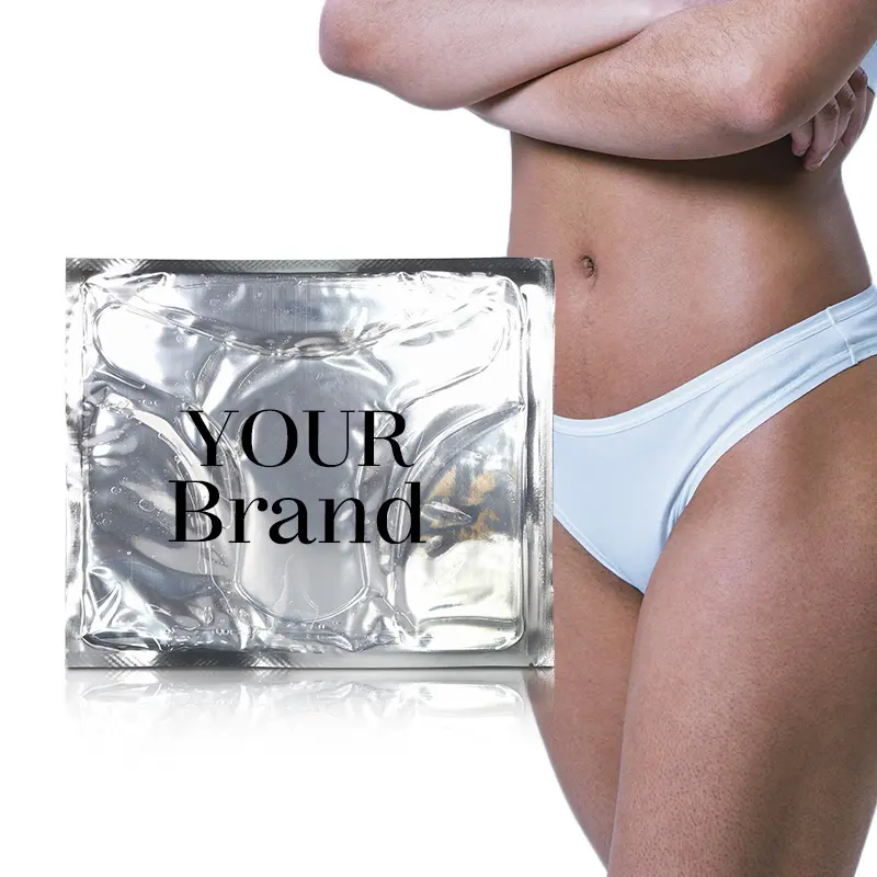 Clear OEM vaginal facial mask in foil pouch by CALLA, designed for B2B private label