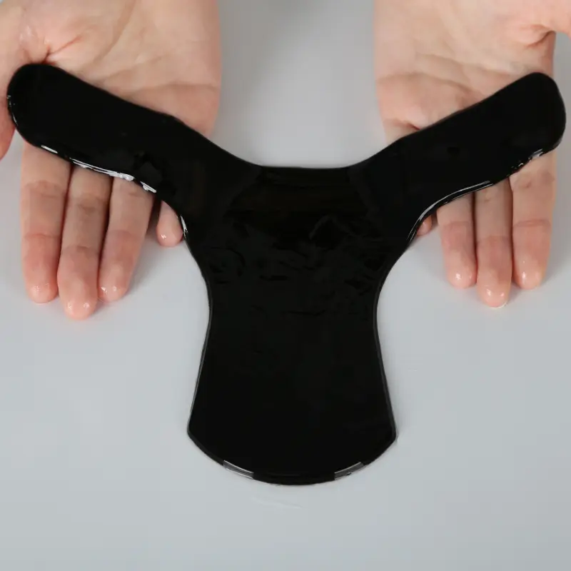CALLA black private label vajacial mask for B2B brands, close-up of product front view