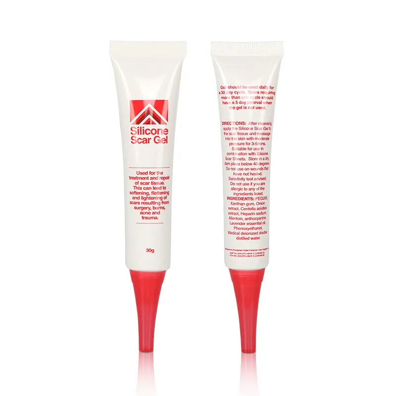 CALLA Silicone Scar Gel front and back packaging for B2B buyers