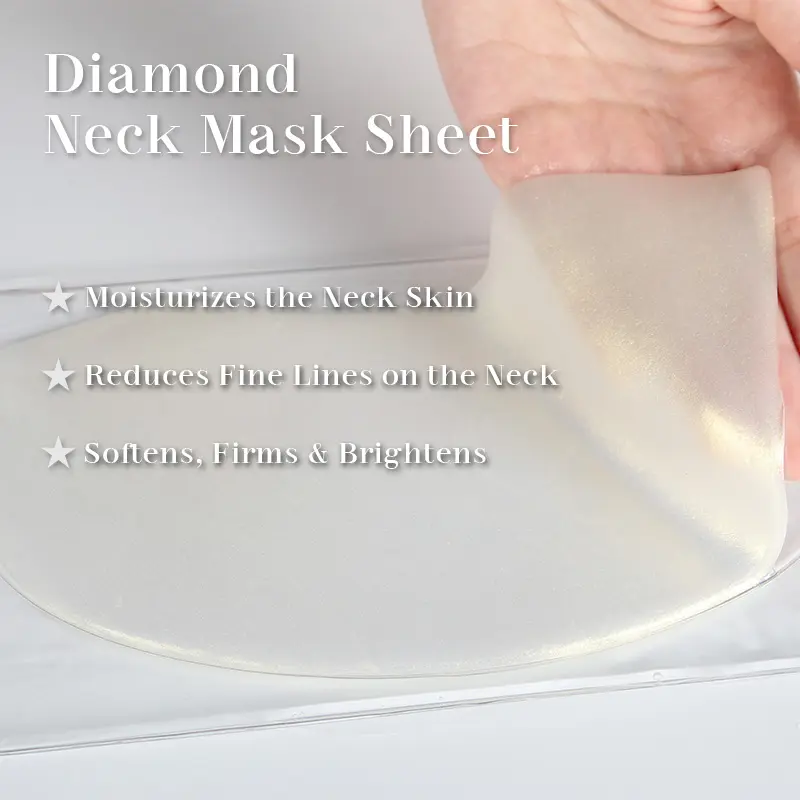 calla-diamond-neck-mask-sheet-closeup CALLA Diamond Radiance Neck Mask Sheet for professional beauty lines
