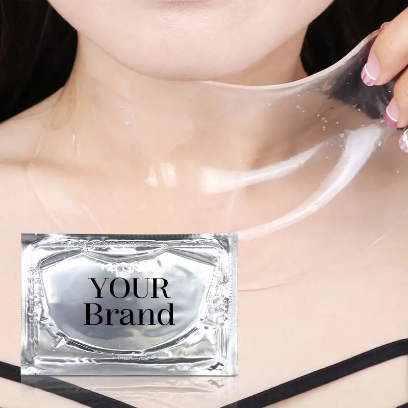 CALLA Hydrogel Neck Mask OEM bulk transparent gel patch for B2B buyers