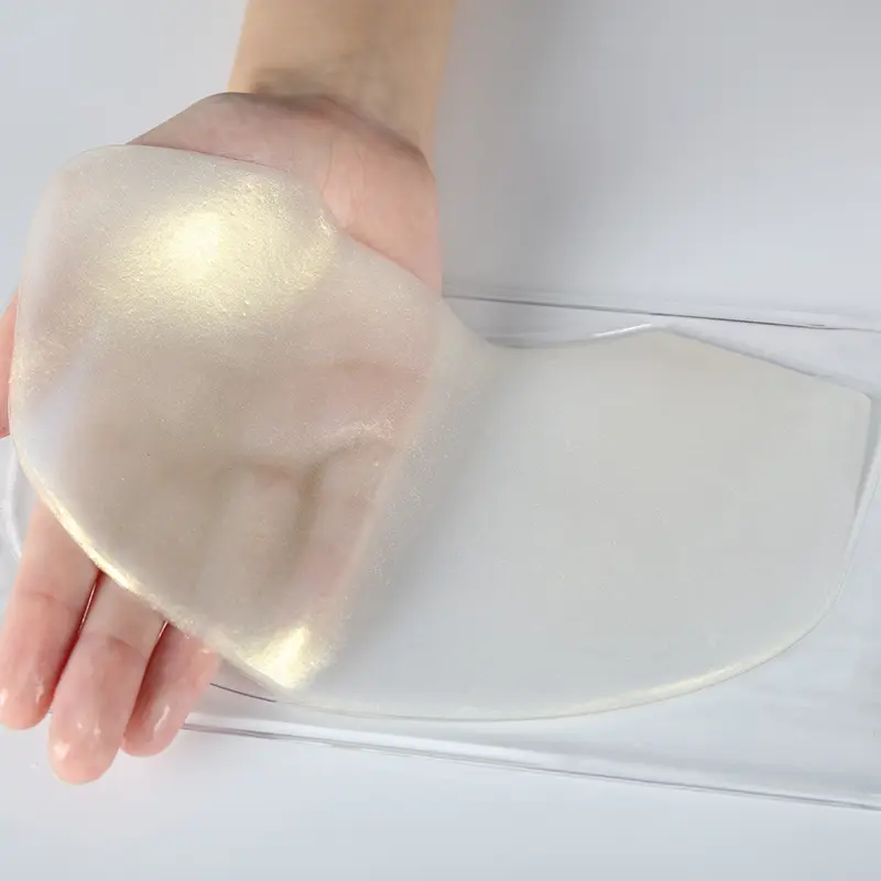 calla-radiance-hydrogel-neck-mask-display CALLA Radiance Hydrogel Neck Mask Sheet for cosmetic exporters