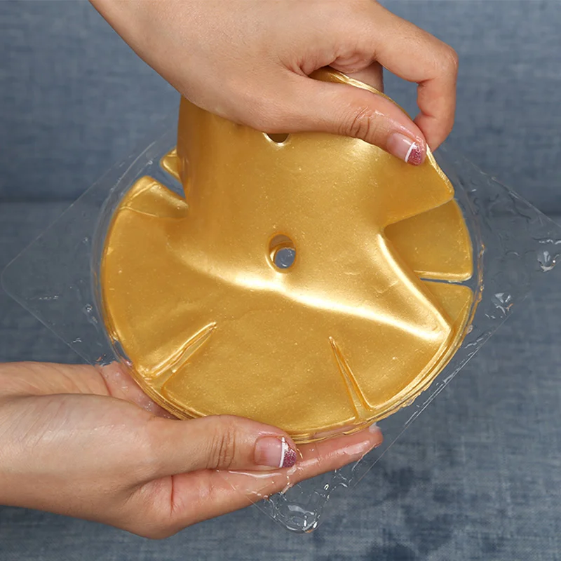 calla-gold-breast-mask-display CALLA breast mask, OEM gold hydrogel skincare product