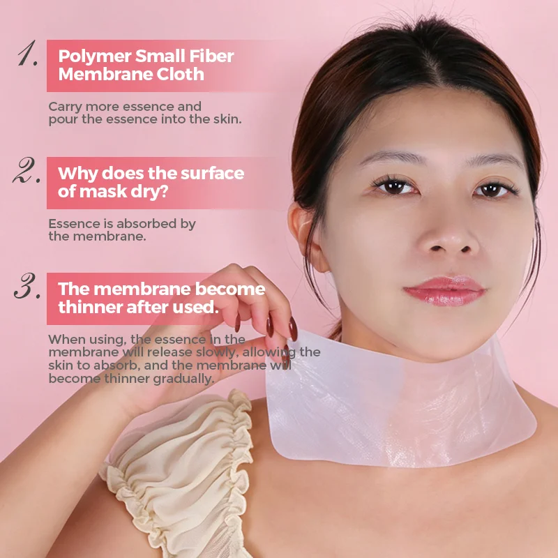 CALLA Bio Cellulose Neck Mask, hydrating neck care, private label
